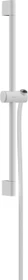 Hansgrohe Unica Brausestange Pulsify S 65cm mit Push Handbrausehalter und Isiflex Brauseschlauch 160cm mattweiß