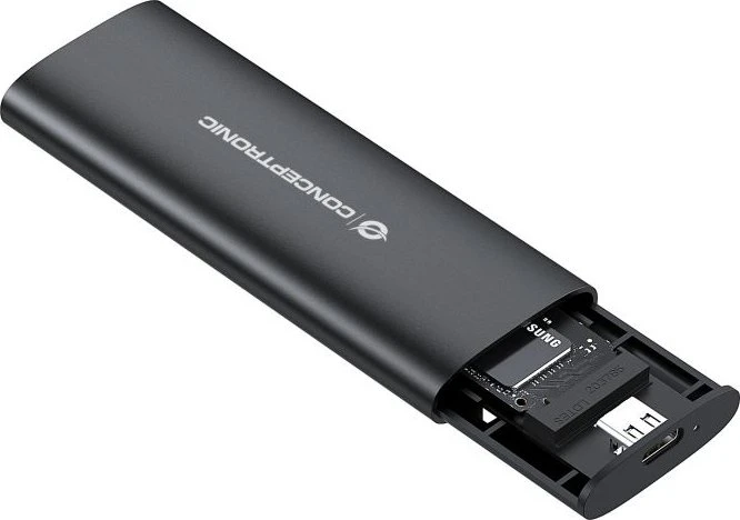 Conceptronic M.2 SSD-Gehäuse, USB-C 3.1