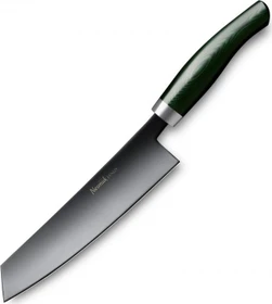 Nesmuk Janus Kochmesser 18cm micarta green
