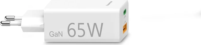 Hama Universal-USB-C-Notebook-Netzteil GaN Power Delivery (PD) 65W weiß