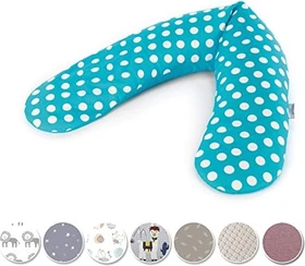 Theraline Stillkissen Das Original Indie Dots petrol
