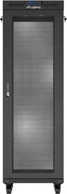 Lanberg 19" Rackschrank 37HE, LCD, freistehend, Flat Pack, Gitternetztür, IP20, RAL 9004, 600mm tief