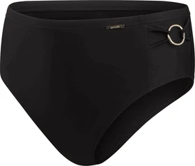 Speedo Formende hochtaillierte Bikini-Hose schwarz (Damen)