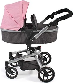 Bayer Chic 2000 Yolo Kombipuppenwagen melange/rosa