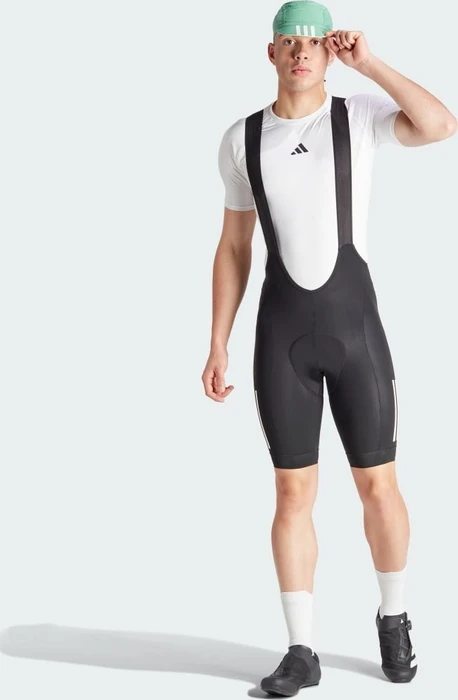 adidas Essentials 3-Streifen Padded Cycling Trägershorts schwarz (Herren)