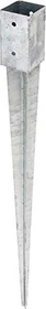 Alberts Einschlag-Bodenhülse 90cm, 71x71x150mm
