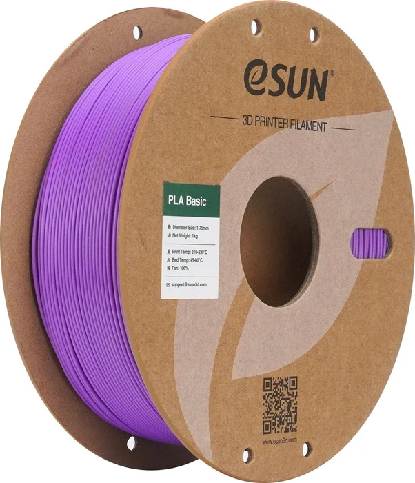 eSUN PLA-Matte, Grape Purple, Spule, 1.75mm, 1.00kg