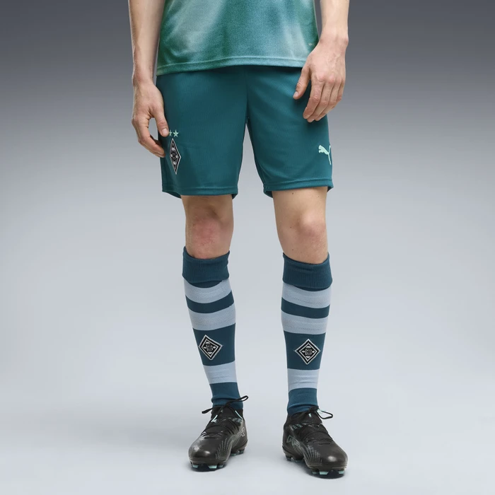 Puma Borussia Mönchengladbach 2026/2027 Heimshorts cold green/seafoam (Herren)