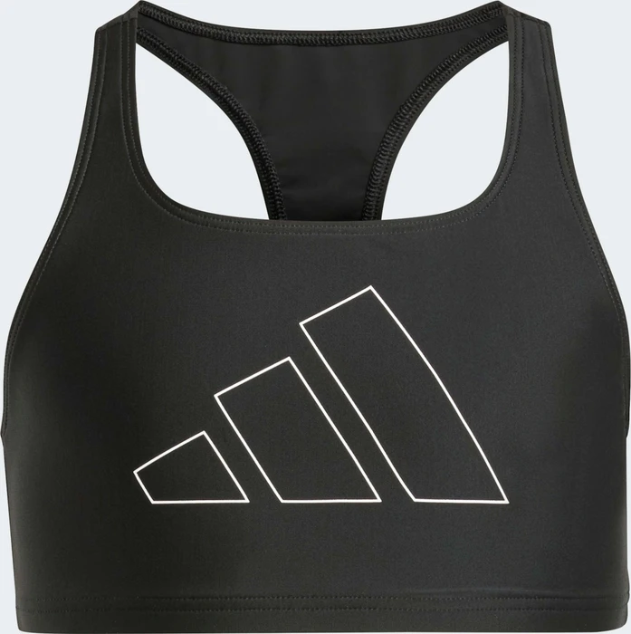 adidas Performance Big Bars Bikini-Set schwarz/weiß (Junior)