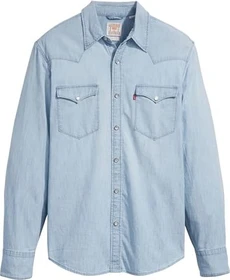 Levi's Barstow Standard Fit Western Hemd langarm burnett light/chambray (Herren)