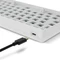 Sharkoon Skiller SGK50 S2 Barebone Gaming Tastatur, weiß, ISO/ANSI Vorschaubild