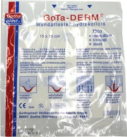 Gothaplast GoTa-DERM thin/foam steril, 15 x 15cm, 1 Stück