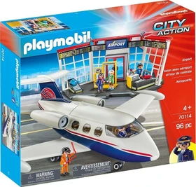 playmobil City Action Flughafen mit Flugzeug