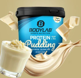 BodyLab24 Protein Pudding Weisse Schokolade 1kg