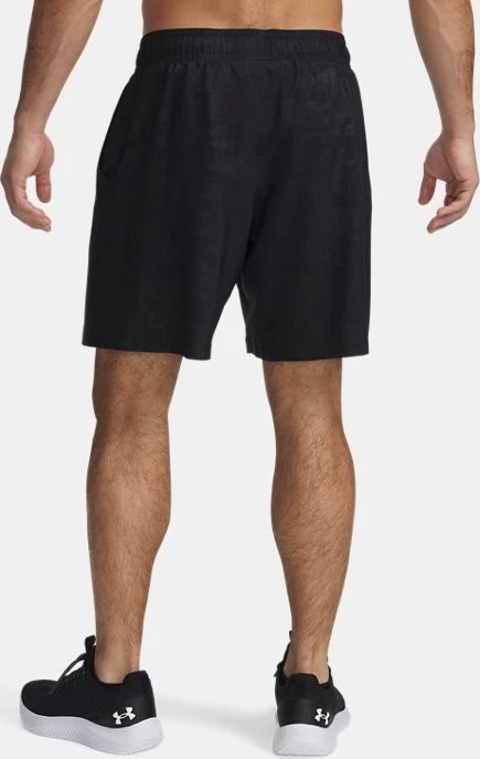 Under Armour Woven Emboss Hose kurz schwarz/weiß (Herren)