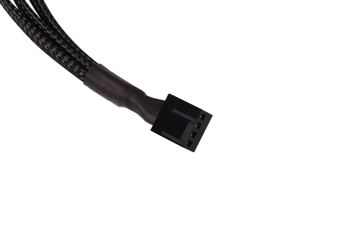 Alphacool 4-Pin auf 3x 4-Pin Verteiler, sleeved, 60cm, schwarz
