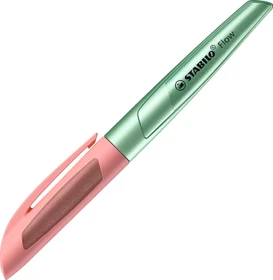 STABILO Flow COSMETIC Metallic grün/apricot, rechte Hand, mittel