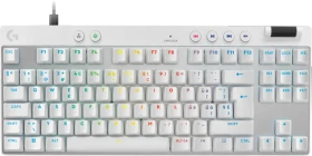 Logitech G PRO X TKL Rapid, weiß/silber, Magnetic Analog, USB, CH (920-013286)