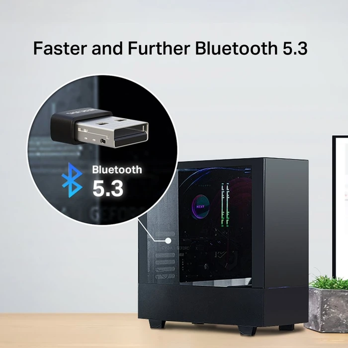 Mercusys MA530 Nano USB Bluetooth Adapter, Bluetooth 5.3, USB-A 2.0 [Stecker]