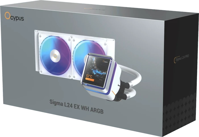 Ocypus Sigma L24 EX WH ARGB, weiß