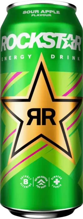 Rockstar Energy Drink Sour Apple 500ml