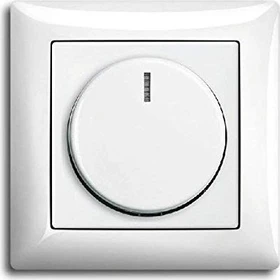 Busch-Jaeger Busch-balance SI Zentralscheibe für Dimmer Drehknopf, alpinweiß