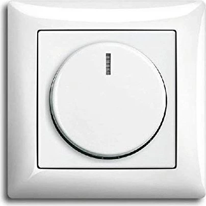 Busch-Jaeger Busch-balance SI Zentralscheibe für Dimmer Drehknopf, alpinweiß