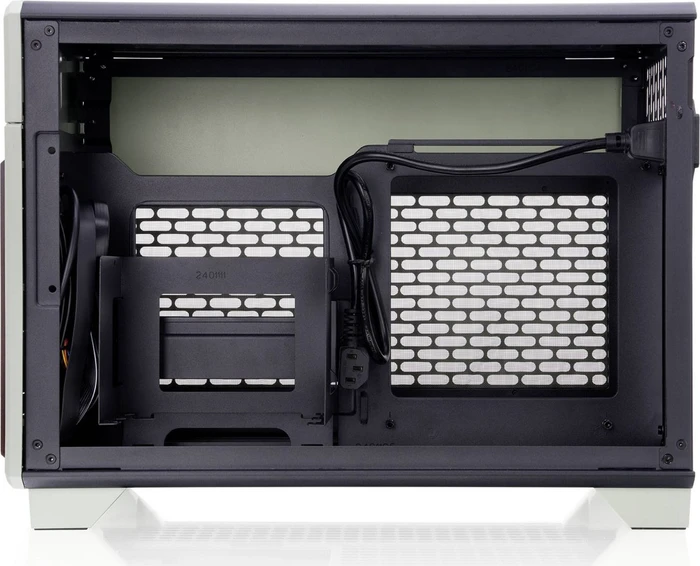 Thermaltake TR100 WS Matcha Green, grün/braun, Mini-ITX