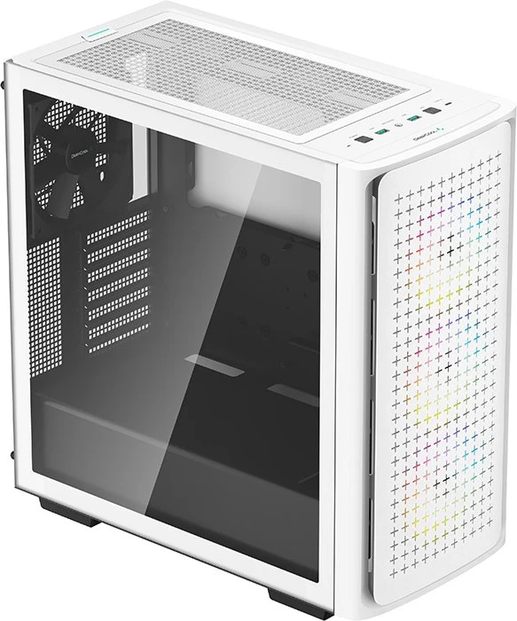 DeepCool CK560, weiß, Glasfenster
