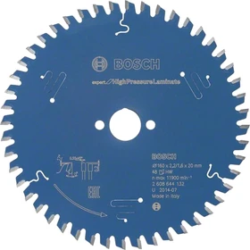 Bosch Professional Expert for Laminated Panel Kreissägeblatt 60Z, 190x1.6x30mm, 1 Stück