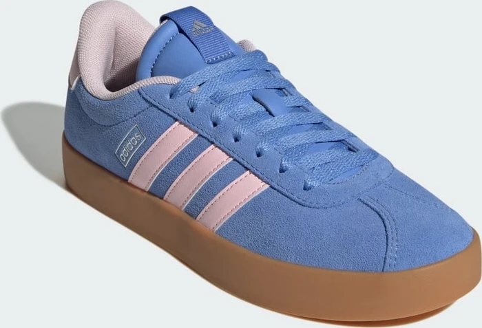 adidas VL Court 3.0 blue fusion/clear pink/silver metallic (Damen)