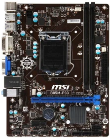 MSI B85M-P33 (Intel 1150)
