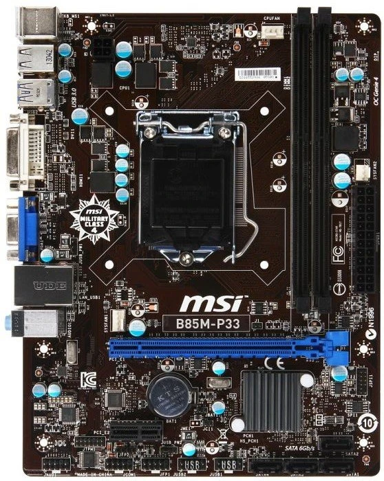MSI B85M-P33 (Intel 1150)