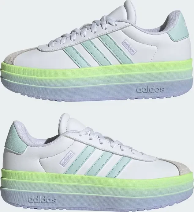 adidas VL Court Bold Lifestyle cloud white/halo mint/violet tone (Junior)