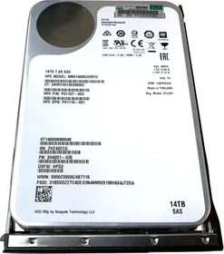 HPE 14TB LFF SC He DS HDD, 512e