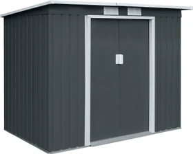 Hattoro P100 Metall Gerätehaus 213x130cm grau