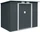 Hattoro P100 Metall Gerätehaus 213x130cm grau