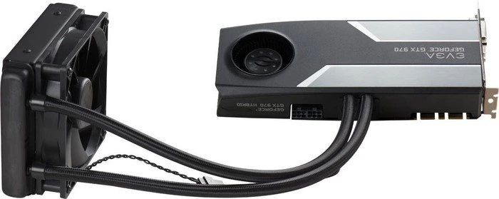 EVGA GeForce GTX 970 Hybrid, 4GB GDDR5, 2x DVI, HDMI, DP