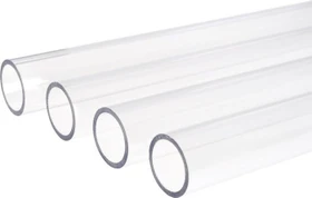 Alphacool Eisrohr HardTube PETG Rohr, 60cm 16/13mm, klar, 4er-Pack