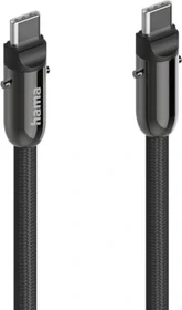 Hama USB-C-Kabel und Handyband 2in1-Lösung 1.2m schwarz