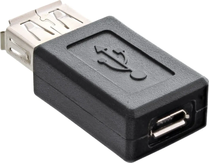 InLine Micro-USB Adapter, Micro-B Buchse auf Buchse A