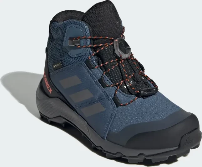 adidas Organizer Mid GTX wonder steel/grey three/impact orange (Junior)