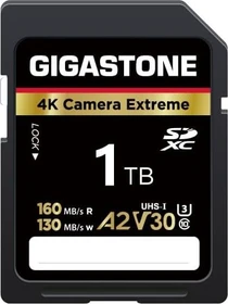 Gigastone 4k Camera Extreme R160/W130 1TB, UHS-I U3, A2, Class 10