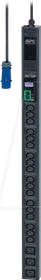 APC Easy PDU, metered, 0HE, 21-fach, 16A/230V, 3m