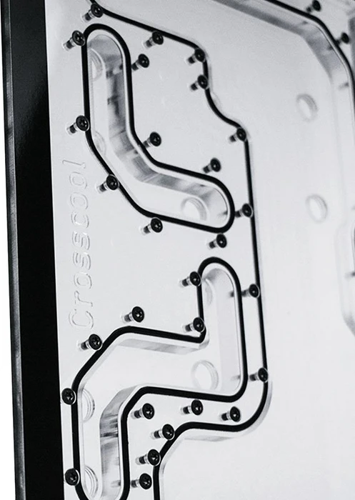 Stealkey Customs Lian Li O11D XL Crosscool Distro-Plate, Verteilerplatte inkl. D5 Adapter