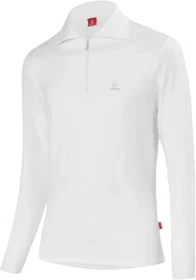 Löffler Midlayer Turtle Transtex Poloshirt langarm weiß (Herren)