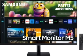 Samsung Smart Monitor M5 M50C, schwarz, 27"