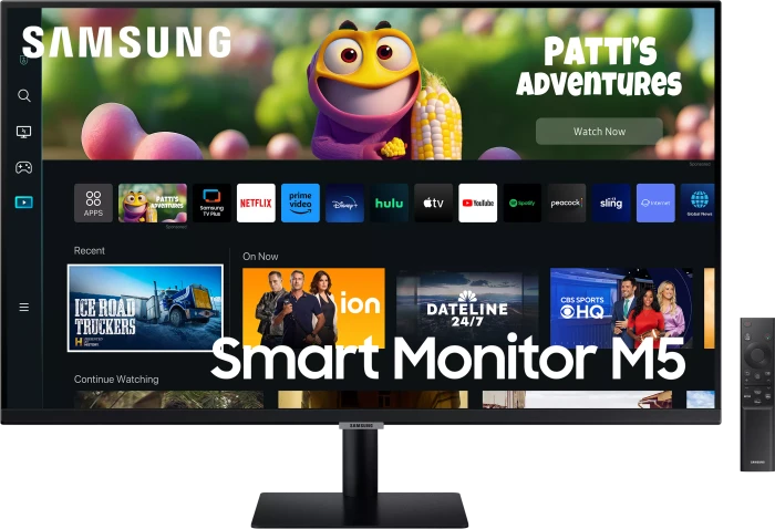 Samsung Smart Monitor M5 M50C, schwarz, 27"