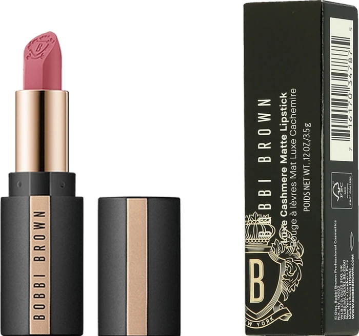 Bobbi Brown Luxe Cashmere Matte Lippenstift midtown mauve, 3.5g