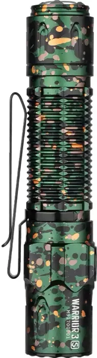 OLight Warrior 3S Taschenlampe od green camouflage